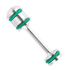 Aluminum Oil Steering Barbell For GM Gen 3/Gen 4 Engines LS1 / LS3 / LS2 / LS
