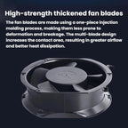 KunPeng 38W 2600r/Min Ball Bearing Cooling Fan Charging Pile Axial Flow Fan, 110V, 220V, 380V