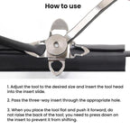 Car Glass Rubber Strip Installation Tool Seal Strip Core Threading Tool