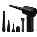 Computer Case Keyboard Cleaning USB Rechargeable Handheld Dust Blower, 2000mAh x 3, 2000mAh x 2