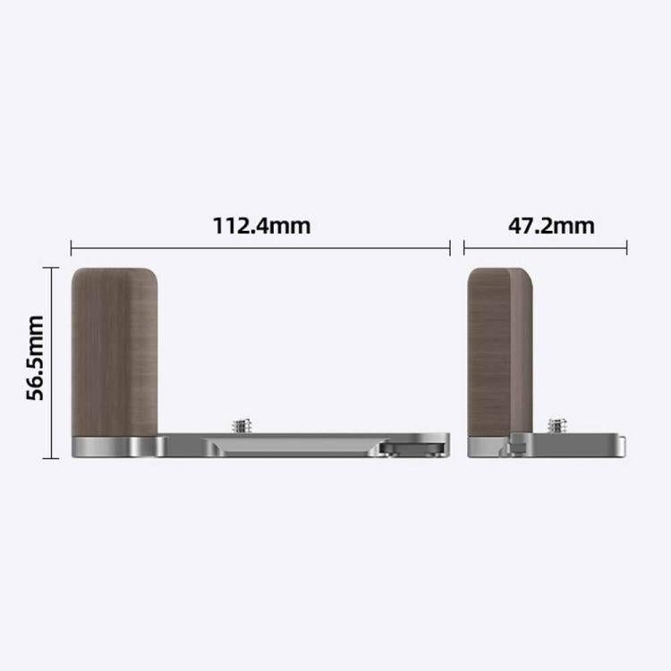 Camera Expansion Accessories Arca-Swiss Quick Release Metal Base, For Fujifilm X-M5 Ebony L-Plate, For Fujifilm X-M5 Walnut L-Plate, For Fujifilm X-M5 Thumb Grip Black, For Fujifilm X-M5 Thumb Grip Silver