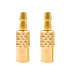 Universal Car Tire Inflation Nozzle Pagoda Connector Valve, 2pcs