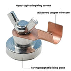 Magnetic Grounding Head Grounding Device Welder Ground Clamp, Small, Large