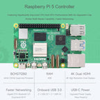 Waveshare WAVEGO Pro 12-DOF Bionic Dog-Like Robot Open Source For ESP32 And Raspberry Pi, Basic, EX, Pi 5