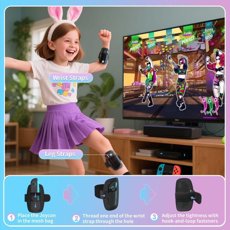 STARTRC GAMES Gamepad Sport Set Fencing Tennis Racket Racing Steering Wheel, For Nintendo Switch 2 14 In 1
