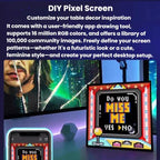 Dynamic Smart Pixel Screen DIY Photo Frame Alarm Clock With Buzzer, Divoom 16 x 16, Divoom 64 x 64