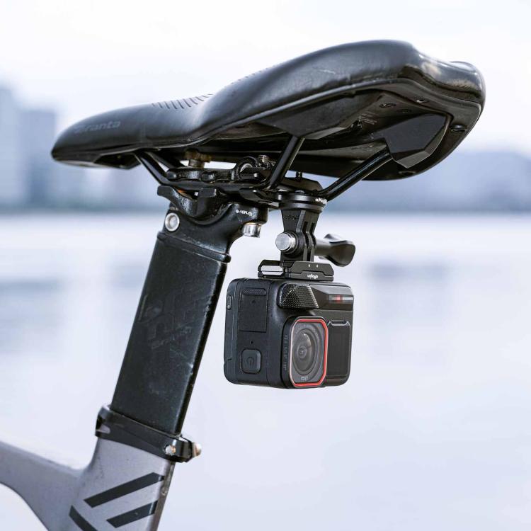 aMagisn  Universal Bike Seat Rail Mount for Action Cameras Bike Seat Clamp