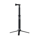 TELESIN 0.9M Selfie Stick Monopod Tripod Compatible With Action Cameras And Smartphones, Aluminum Alloy Tripod, Plastic Tripod