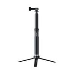 TELESIN 0.9M Selfie Stick Monopod Tripod Compatible With Action Cameras And Smartphones, Aluminum Alloy Tripod, Plastic Tripod