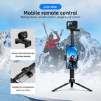 TELESIN 0.9M Selfie Stick Monopod Tripod Compatible With Action Cameras And Smartphones, Aluminum Alloy Tripod, Plastic Tripod