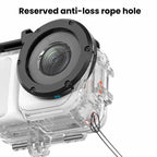 For Insta360 GO Ultra 60m Waterproof Case Kit Dive Housing With Dual Cold Shoe