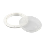 Yacht/Marine Nylon Round Transparent Deck Cover, 4 inch, 6 inch, 8 inch, 4 inch With Screws, 6 inch With Screws, 8 inch With Screws