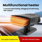 150W Universal Multi-Functional Car Heater Heating & Cooling Dual-Purpose Demisting Fan, 12v, 24v