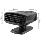 150W Universal Multi-Functional Car Heater Heating & Cooling Dual-Purpose Demisting Fan, 12v, 24v