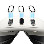 For Meta Quest 3 Titanium Alloy Lens Protector Anti-Blast Tempered Glass Screen Protector VR Headset Accessories