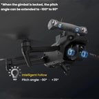 For DJI Mavic 3E / 3T CZI GL10V2 Drone Dual Axis Gimbal Searchlight, GL10V2