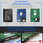 Blueendless MR23G Type-C 3.0 SATA 2.5 inch Solid State Mechanical Aluminum Mobile Hard Drive Enclosure