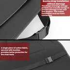 1109 Car Seat Back Leather Storage Organizer Vehicle-Mounted Hanging Trash Bag