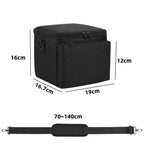 Universal DSLR Camera Bag Portable Shoulder Messenger Bag With Double Plush Dividers, DSLR Camera Bag