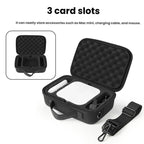 For Mac Mini M4 / M4 Pro 2024 Hard Shell EVA Carrying Case Portable Shoulder Messenger Bag, Shoulder Bag