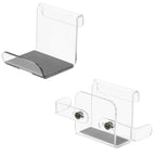 For PS5 Console Acrylic Overhead Hanger Dual Hook for Controller, Headset, and Hard Drive Storage