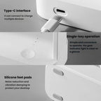 F3A Slim Mini Desk Fan Home USB Quiet Desktop Fan Portable Rechargeable Fan