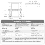 ANBERNIC RG DS Flip Dual-Screen Handheld Game Console 4-Inch IPS Touchscreen AI Gaming Device 3+32G