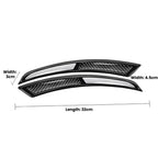 2pcs Car Wheel Arch Anti-Collision Strip Universal Car Anti-Scratch Sticker