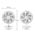 Home Multi-Function Desktop Rotating Fan Portable Office Bedroom Quiet USB Charging Fan, F4 Standard, F4 Screen Display