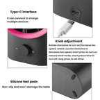 F6 USB Charging Desktop Fan High Power Household Electric Fan, Standard 4000mAh