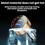 Car Cigarette Lighter LED Indicator USB Charger With Switch