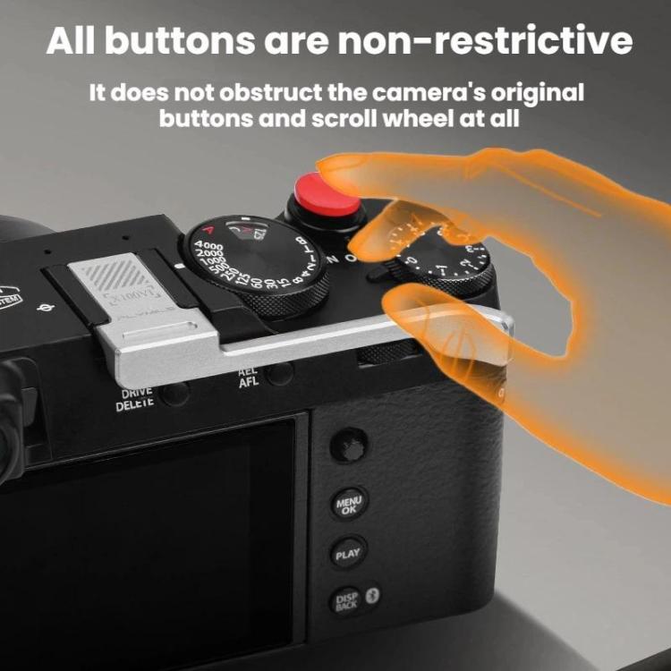 For Fujifilm X100VI Flymile Camera Shooting Single-Handed Grip Fixed Support Bracket