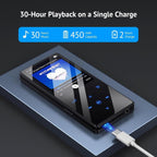 M2 Bluetooth MP3 Music Player With FM Radio External Speaker, 4GB, 8GB, 16GB, 32GB, 64GB