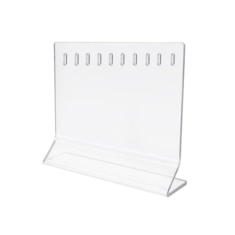 10-Hole Acrylic Fishing Lure Display Stand Lure Accessories Organizer, YX220