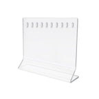 10-Hole Acrylic Fishing Lure Display Stand Lure Accessories Organizer, YX220