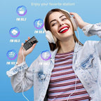 A8 Music Speaker With Card Slot Hi-Fi Lossless MP3 Touchscreen Bluetooth FM Video Player Novel Reader, 4GB, 8GB, 16GB, 32GB, 64GB