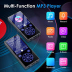 P3 Music MP3 Player Bluetooth Touchscreen Radio MP4, 4GB, 8GB, 16GB, 32GB, 64GB
