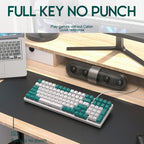 ZIYOULANG K3 Korean 1.5m Wired Mechanical Keyboard, Microglow Hot-Swap Red Switch, Aqua Green Hot-Swap Blue Switch, Welding Switch Aqua Green Red Switch, Welding Switch Bee Red Switch, Welding Switch Microglow Red Switch