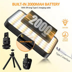 128LEDs Magnetic Selfie Light LED Fill Light for Video Conferencing, Live Streaming, Cameras, Phones & Laptops