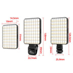 128LEDs Magnetic Selfie Light LED Fill Light for Video Conferencing, Live Streaming, Cameras, Phones & Laptops