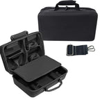 For PS5 Slim Console & Accessories Carrying Case with Headphone Compartment Double-Layer Storage Bag