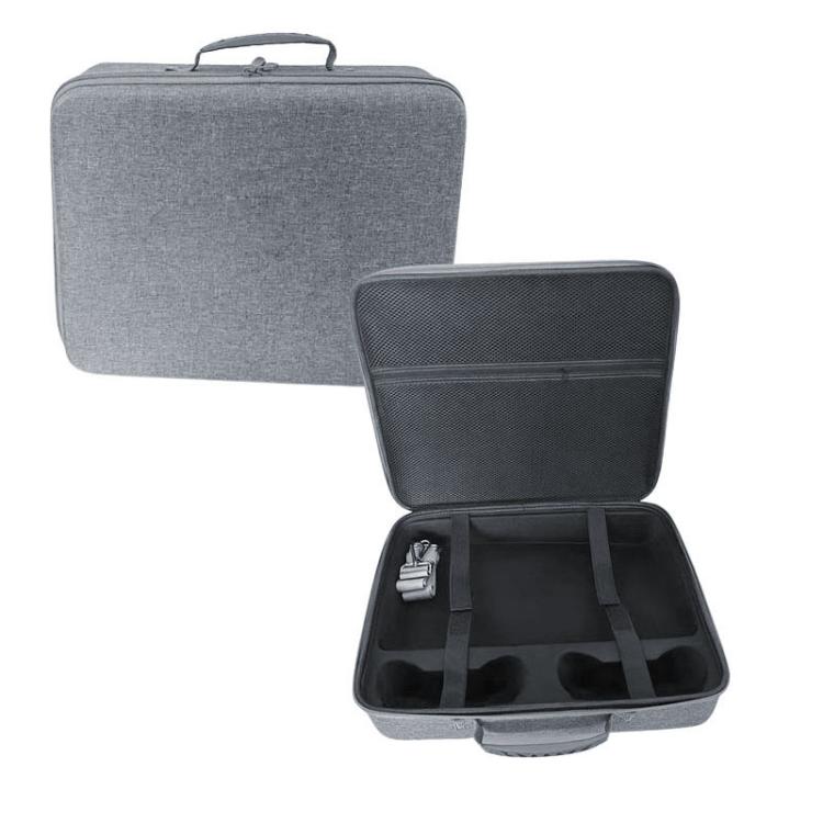 For PS5 Pro Single-Layer Carrying Case Hard Shell Waterproof Travel Bag with Adjustable Shoulder Strap