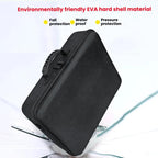 For PS5 Pro Single-Layer Carrying Case Hard Shell Waterproof Travel Bag with Adjustable Shoulder Strap
