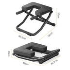 Foldable Yoga Inversion Bench Heavy-Duty Anti-Tip Chair for Home Fitness Body Shaping