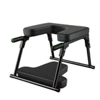 Foldable Yoga Inversion Bench Stand Yoga Chair for Balance Training, Core Strength Building, With T-shaped Cushion Black, With T-shaped Cushion Red, No Cushion Black, No Cushion Red