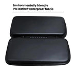 For Steam Deck OLED Hard Shell Protective Case PU Leather Portable Carry Bag with 10 Game Card Slots