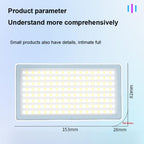 Mamen 25W Full-Color RGB Camera Outdoor Live Streaming Fill Light, 25R