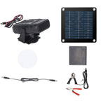 Portable Solar-Powered Car Heater Dual-Mode Winter Heating Device, 20W, 30W