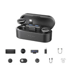 Button Wireless Lapel Microphone AI Noise Reduction With Hi-Fi Sound Quality Mobile Live Streaming Microphone, BOYA LINK3-02 Type-C
