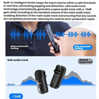 BOYA Magic 4 In 1 Flexible Wireless Lapel Microphone Live Streaming With Noise Reduction Interviews Desktop Mic, 07 Type-C 1 To 1 With Charging Case, 05 Type-C 1 To 2 With Charging Case, 02 3 Receivers+2 Transmitters+Charging Case
